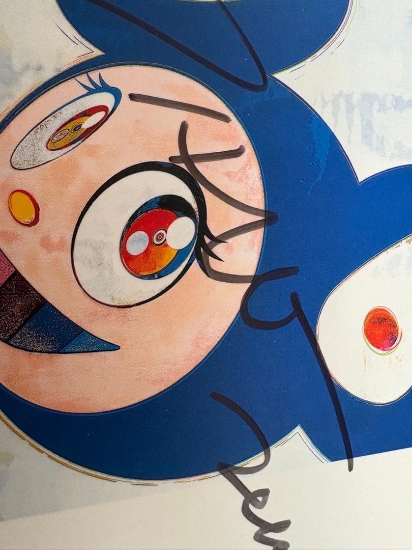 村上隆サイン入り　DOB ポストカード