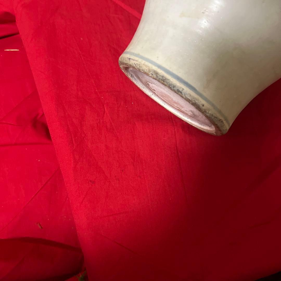 朝鮮美術　李朝白磁染付　鳳凰紋