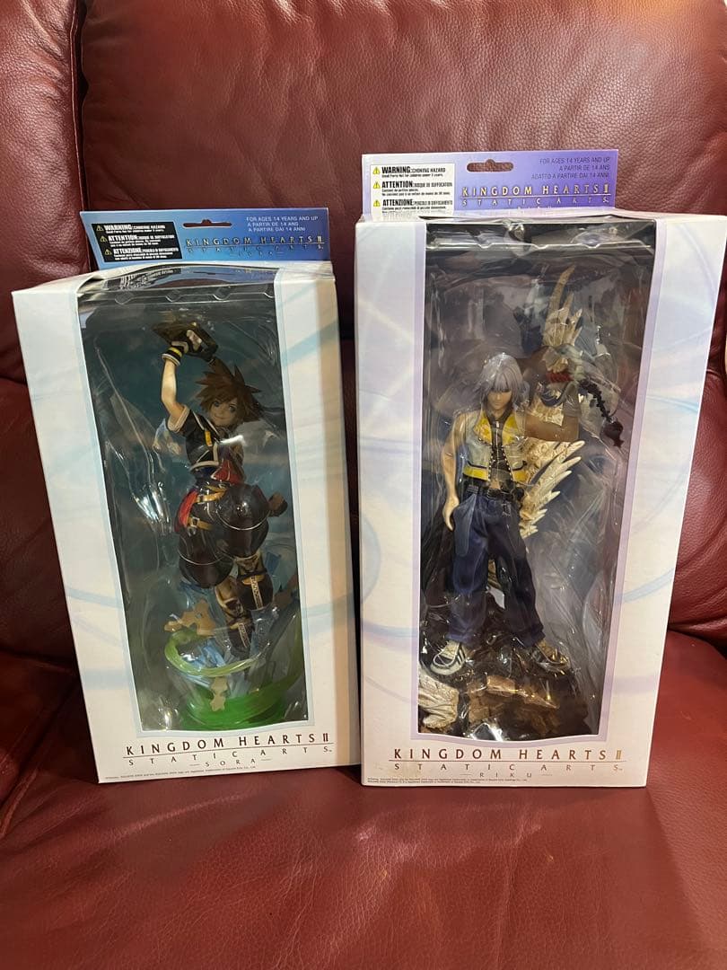 STATIC ARTS 「キングダムハーツII」　ソラ　リク　セット