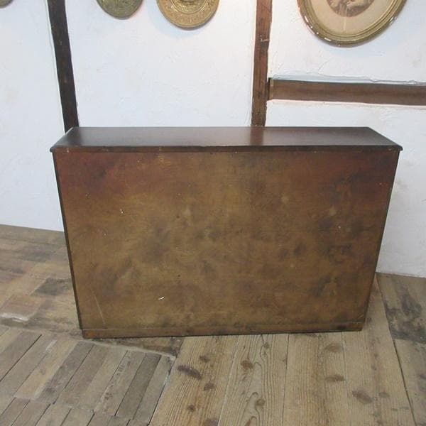 イギリス アンティーク 家具 ブックケース 本棚 書棚 ガラス戸 6982d