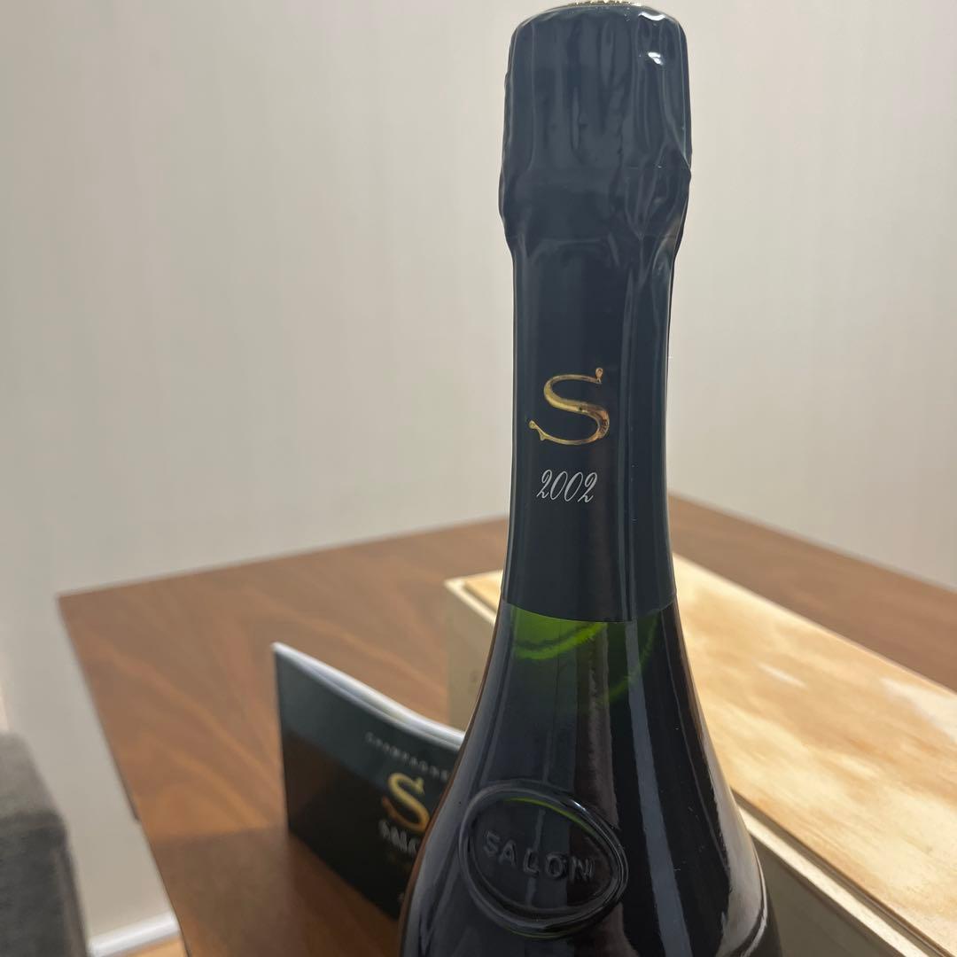 【木箱付】SALON シャンパン 2002年 ブラン・ド・ブラン 750ml