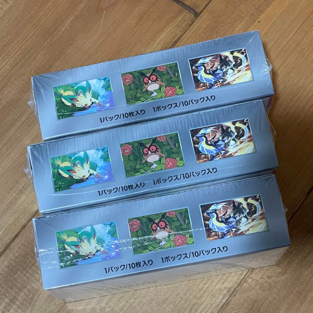 ポケモンカードゲーム　テラスタルフェスex シュリンク付き3ボックス