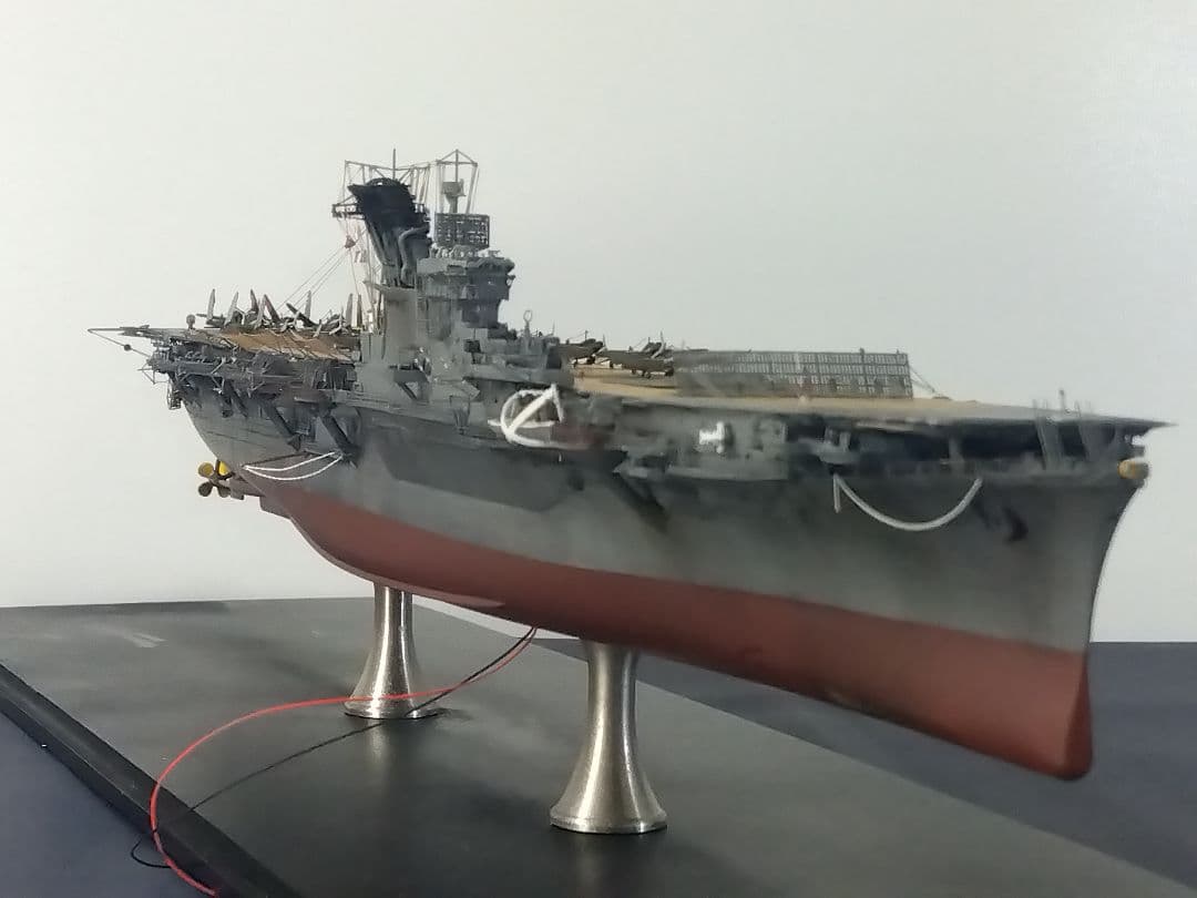 J*J様 1/700 精密模型帝国海軍正規空母「隼鷹」完成品