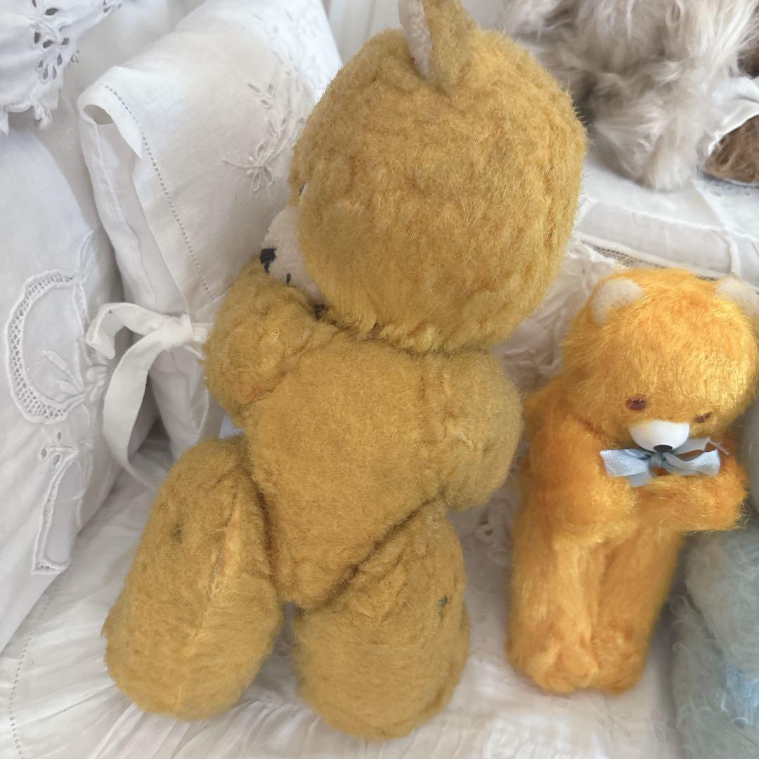 ポンチ目　新品　DDRベア　セット　アンティークベア　ヴィンテージテディベア