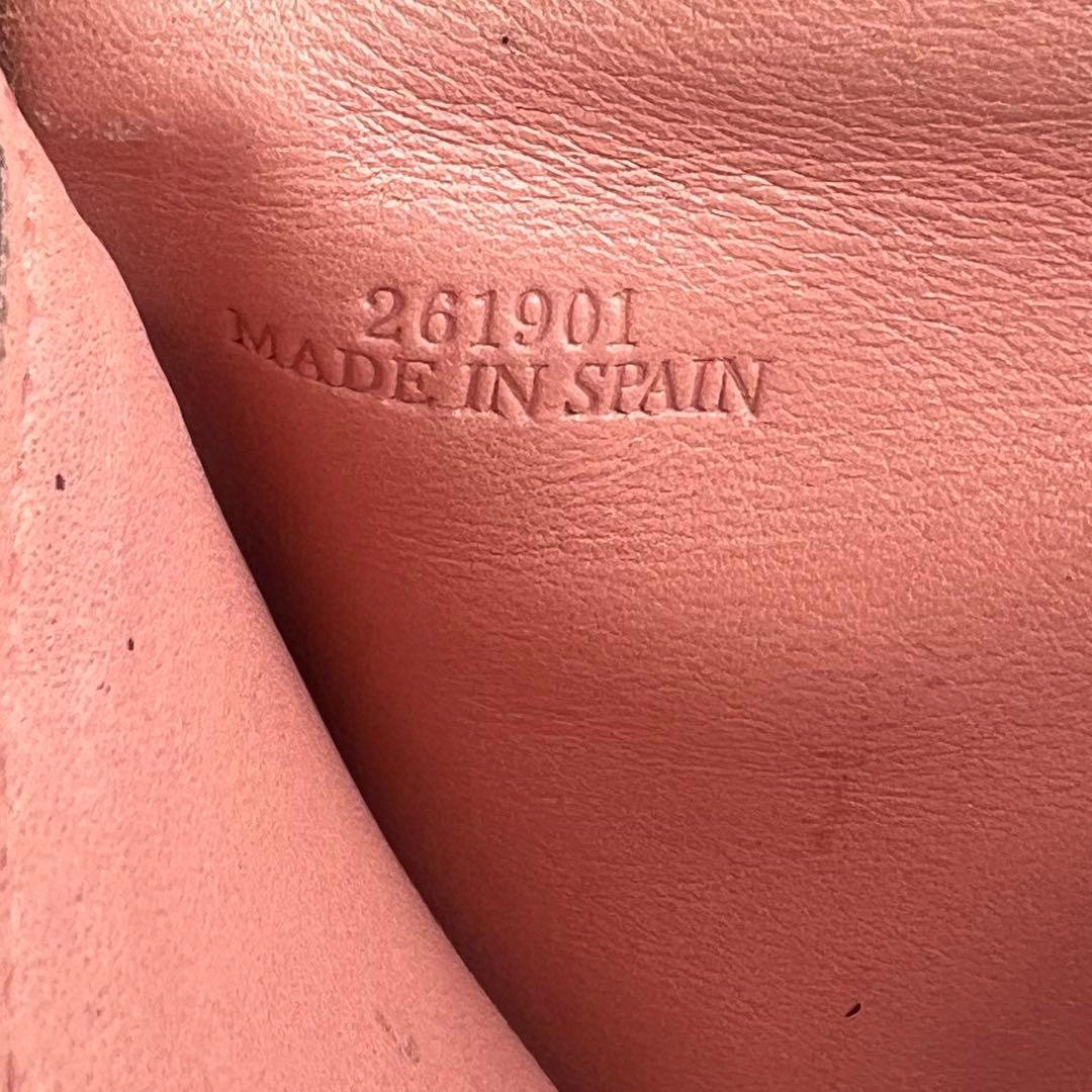 461 美品 LOEWE ロエベ 3つ折り財布