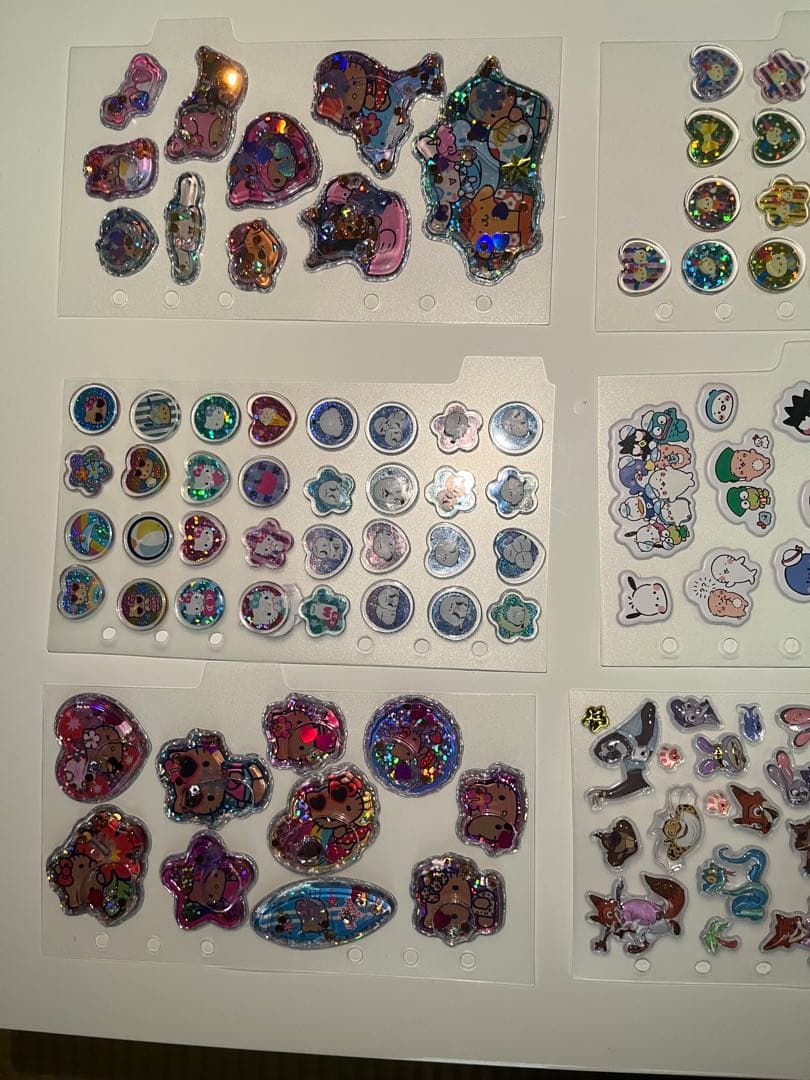 カラフルキャラクターシールセット(即購入禁止)