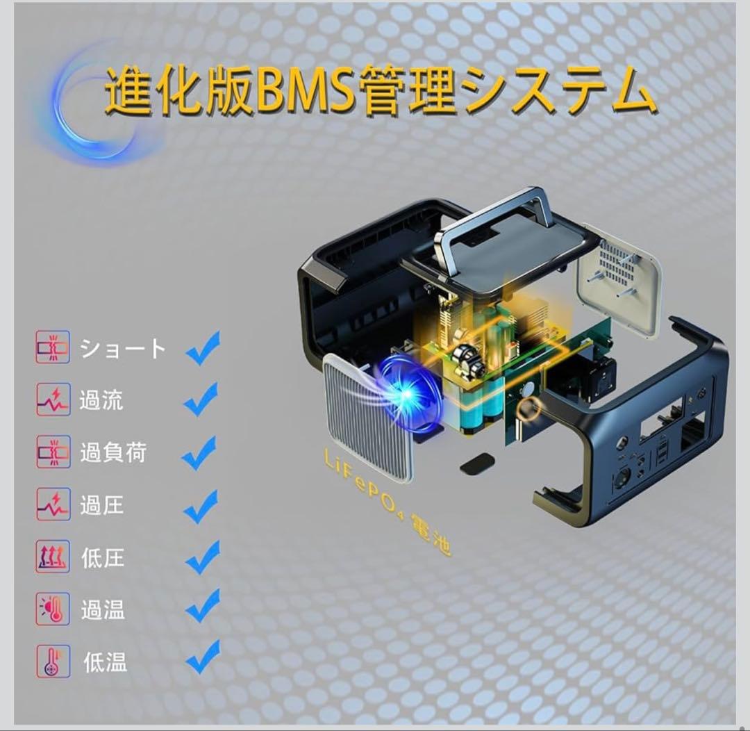 PurMars ポータブル電源 300W／288Wh