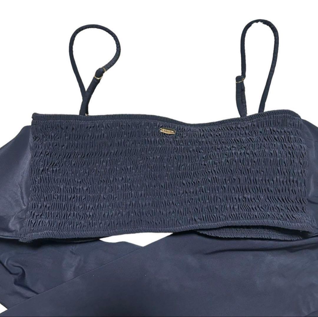 【美品】anuans シャーリングバックタイセットアップ