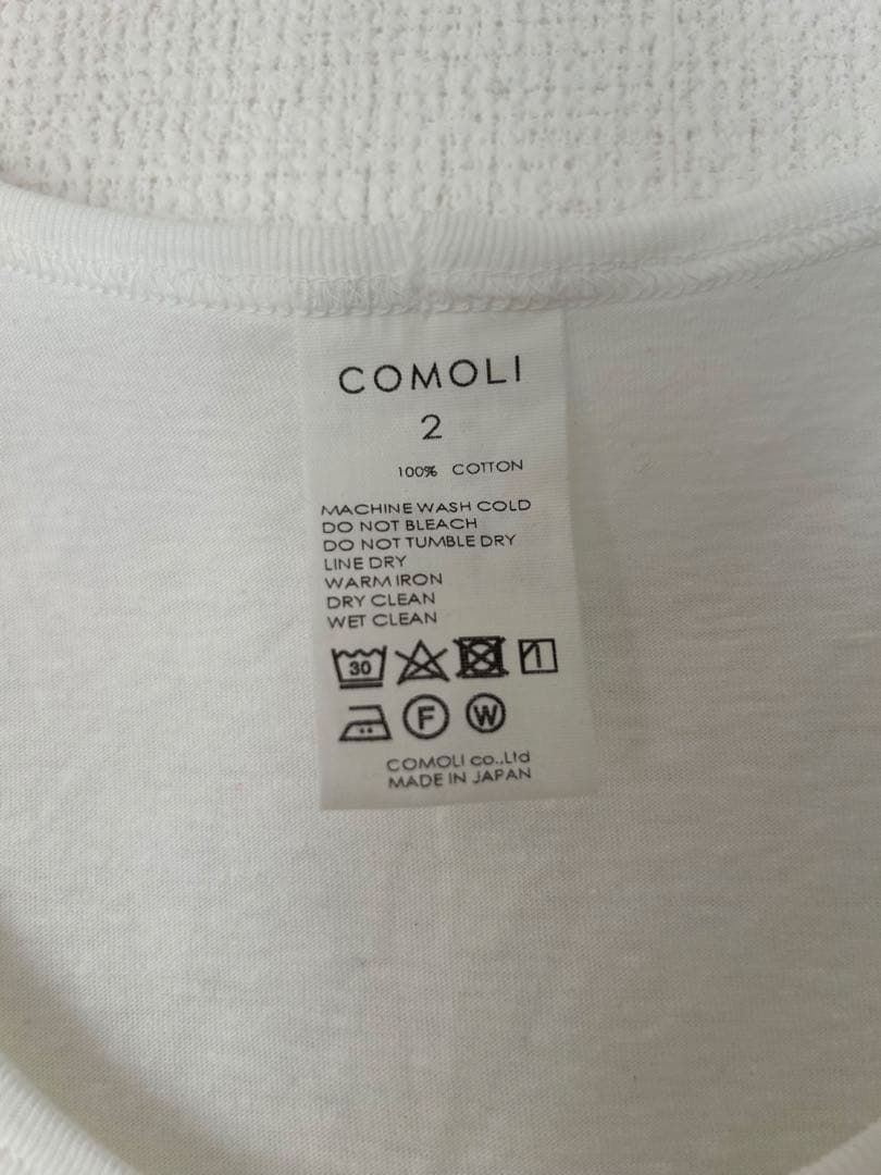 24ss COMOLI サープラス タンクトップ SIZE2