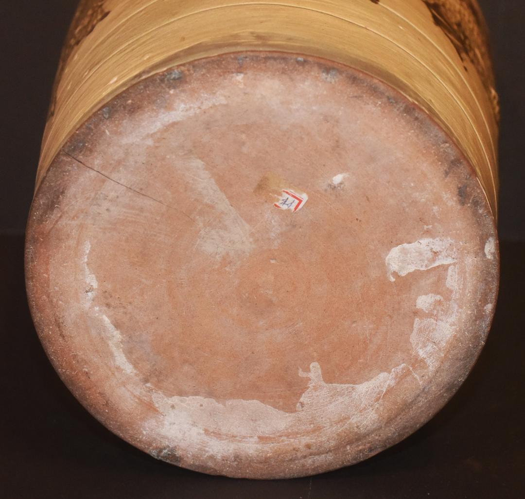 磁州窯　吉州窯　鉄絵　魚草文壷　23-12-03-07