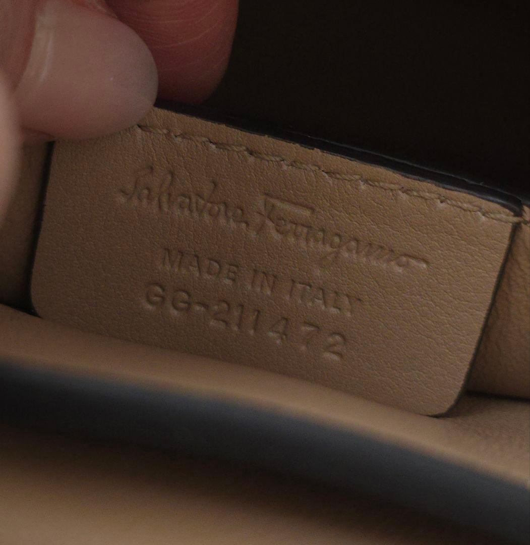 極美品【フェラガモ】マーゴット　ガンチーニ　2way　 ハンドバッグ