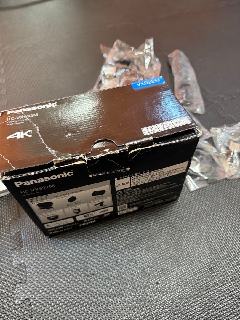 じん【美品】Panasonic HC-VX992M ビデオカメラ