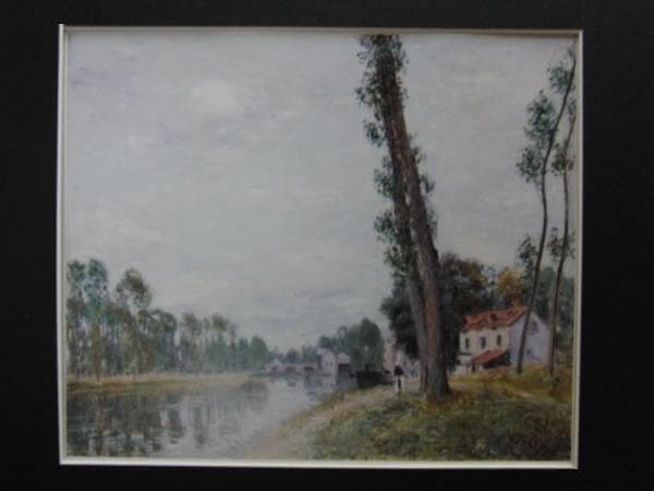 Camille Pissarro、LA GRAND'ROUTE, LOUVECI