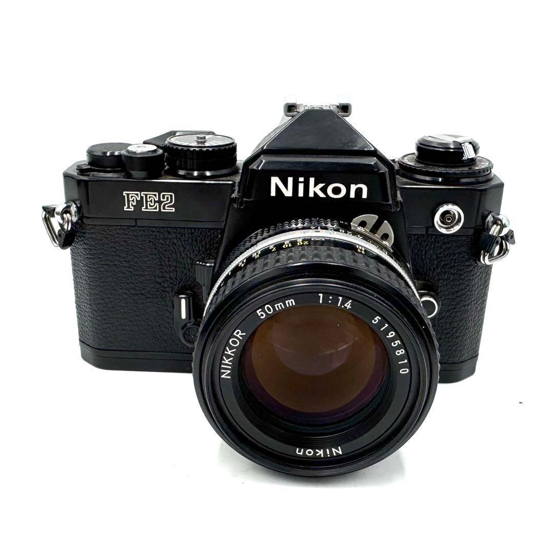 ❁動作良好❁Nikon ニコン FE2 ai-S 50mm f1.4 ブラック