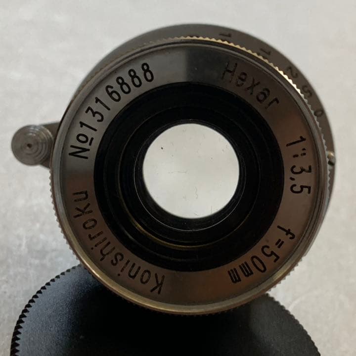 Konishiroku Hexar ヘキサー 50mm f3.5 沈胴式 L39
