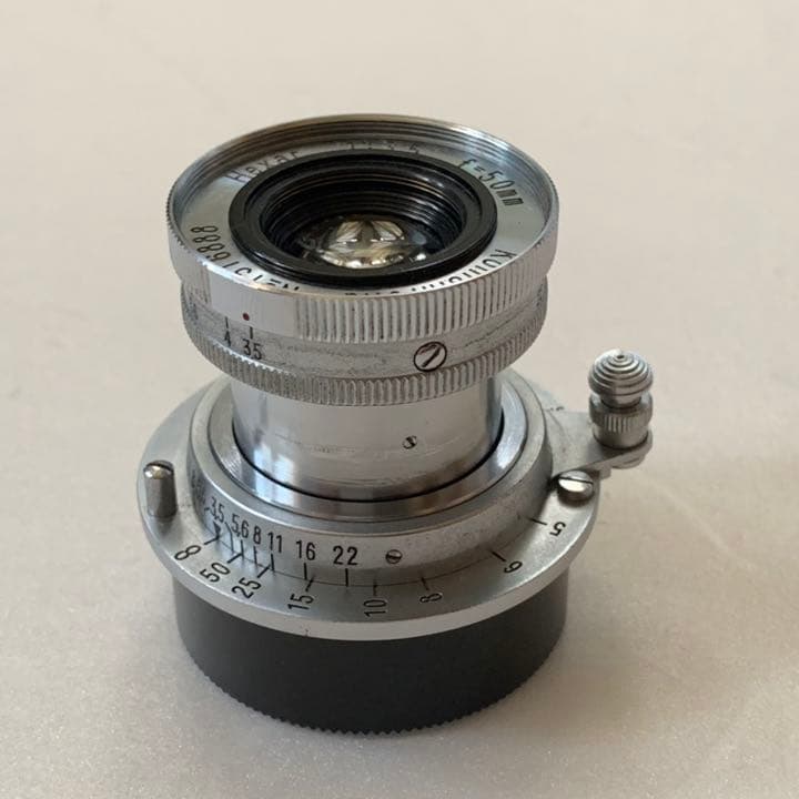 Konishiroku Hexar ヘキサー 50mm f3.5 沈胴式 L39