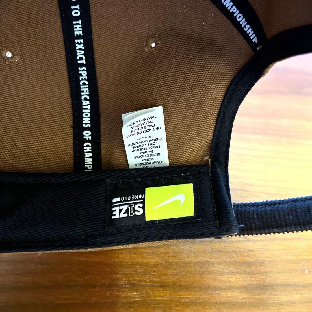 Carhartt WIP × NIKE ナイキ × カーハート コラボキャップ