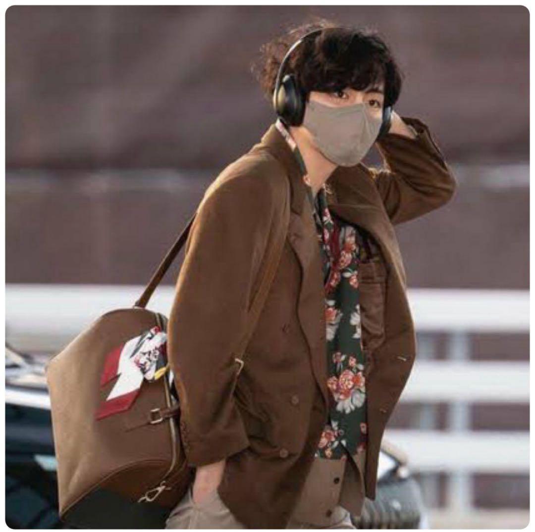 BTS V テテ　アーティストメイド　MUTEボストン+ぬいぐるみセット