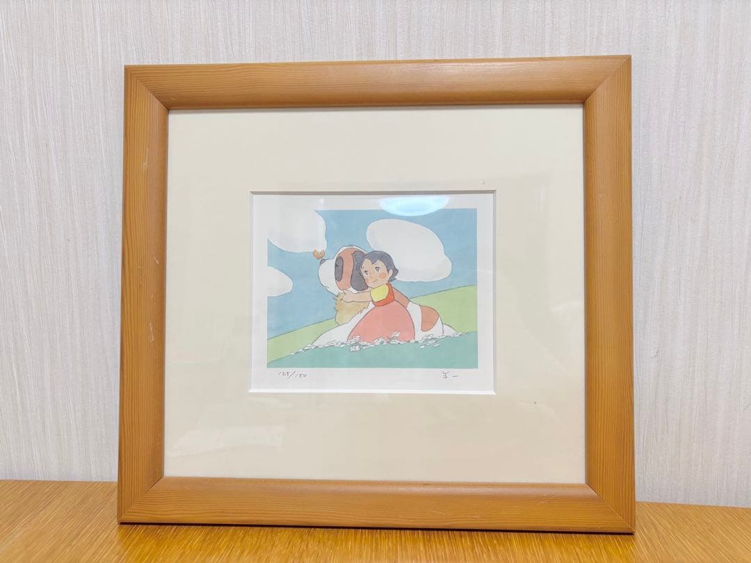 アルプスの少女ハイジ　版画　小田部 羊一