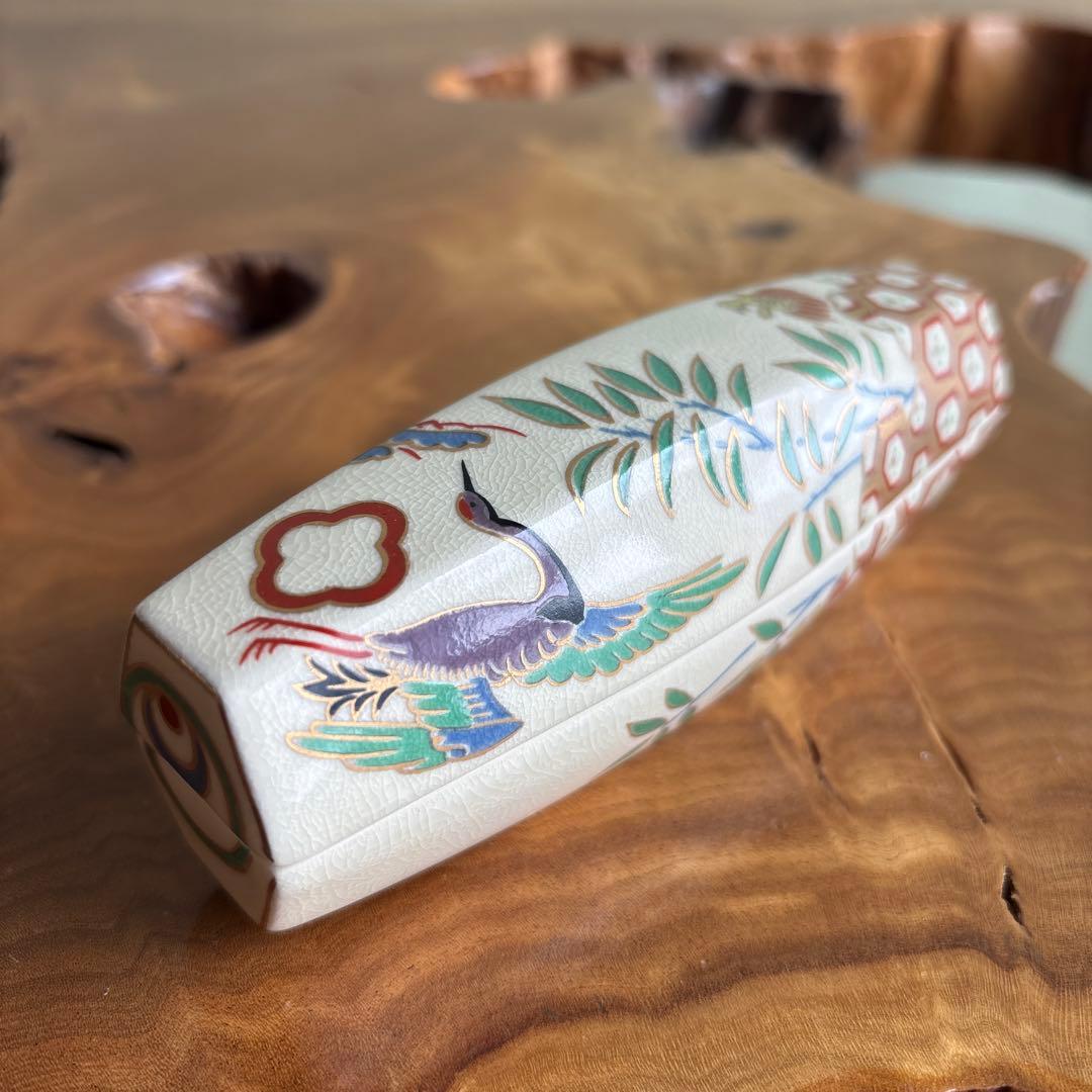 ぶりぶり香合 仁清風 桃岡堂 茶道具 共箱