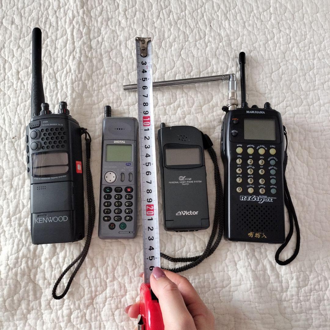 【動作未確認】まとめ売り　トランシーバー　電話機　4台　マルハマ　KENWOOD