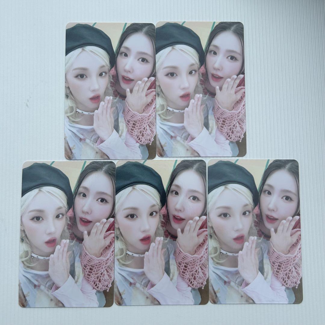 i-dle 逢い 神戸 会場限定 CD 特典 ユニット トレカ ウギ ミヨン 5