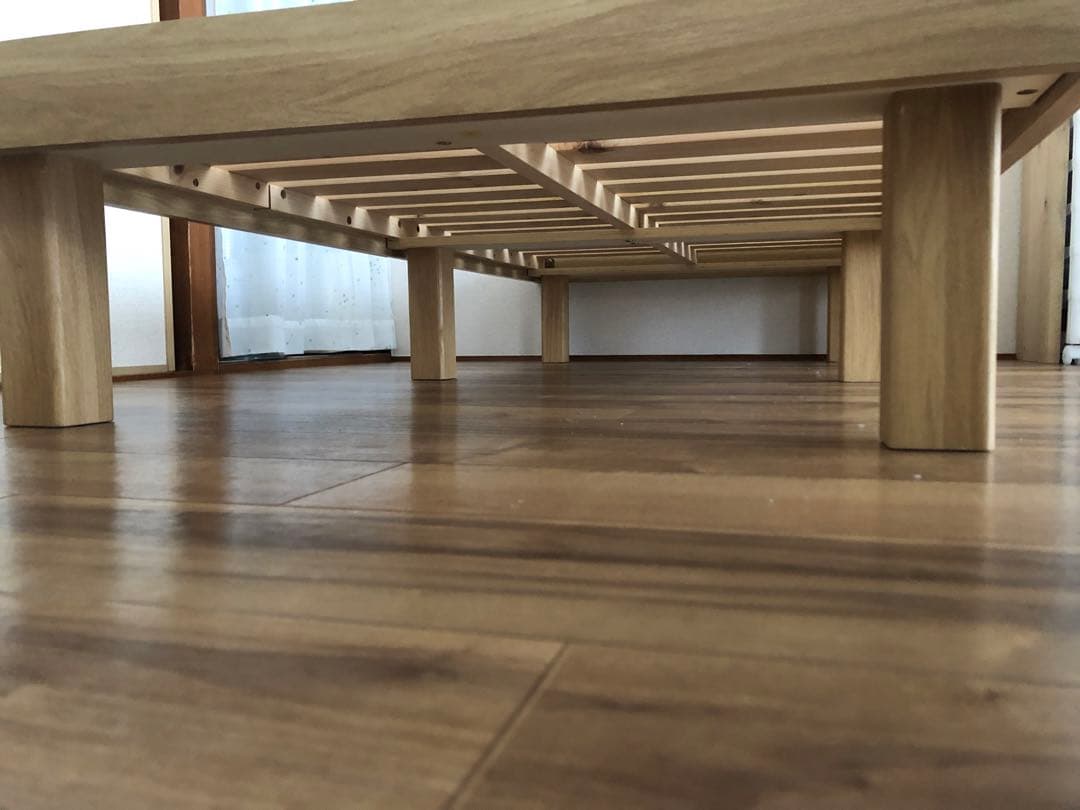 木製シングルすのこベッドフレーム