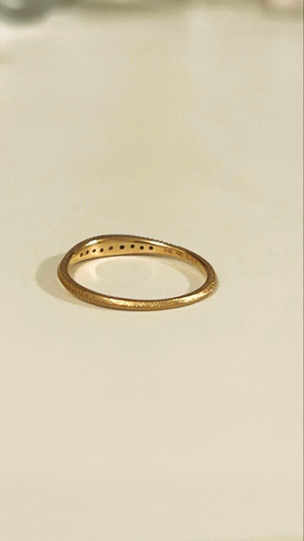 ete K10 リング　ダイヤ　10号