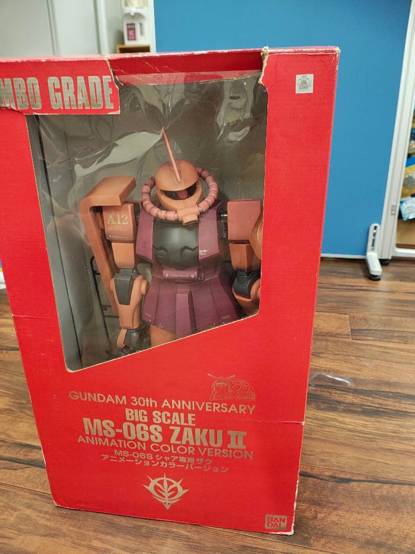 ガンダム　30th アニバーサリー ビッグスケール ガンダムとシャア専用ザク