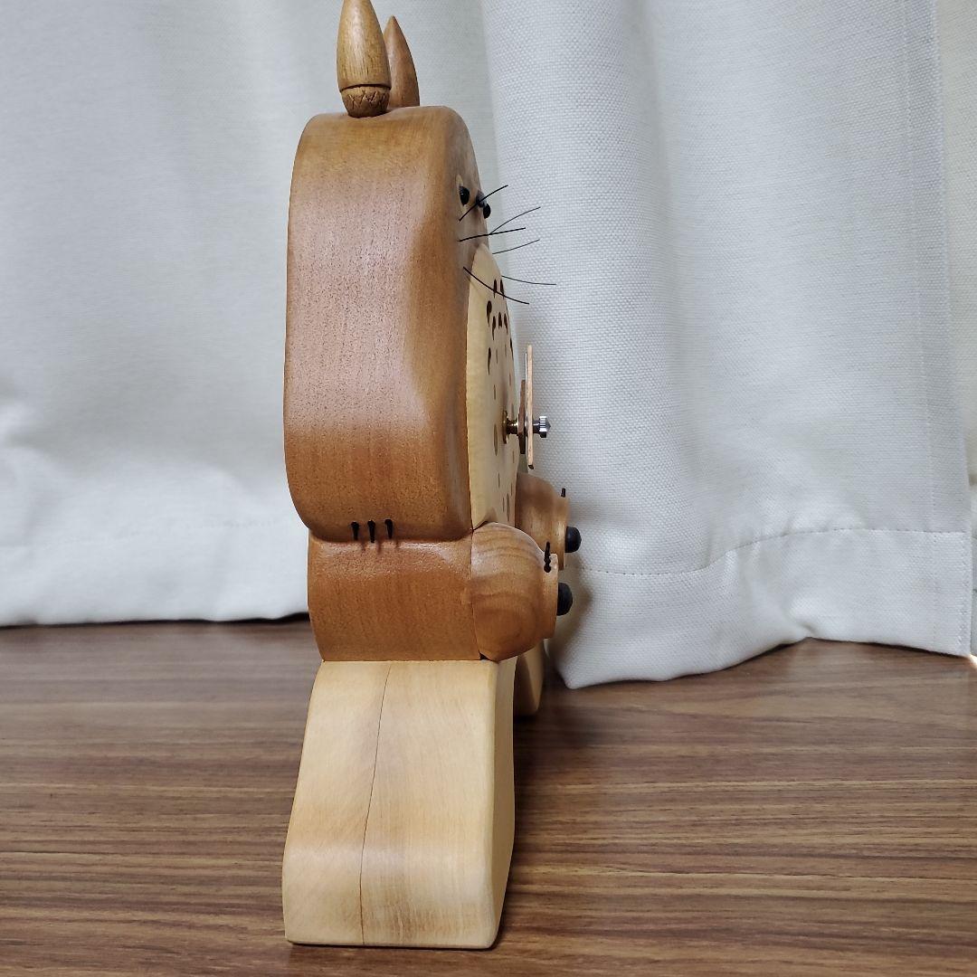 ジャンク/希少✨となりのトトロ　置き時計　木に座るトトロ　スタジオジブリ