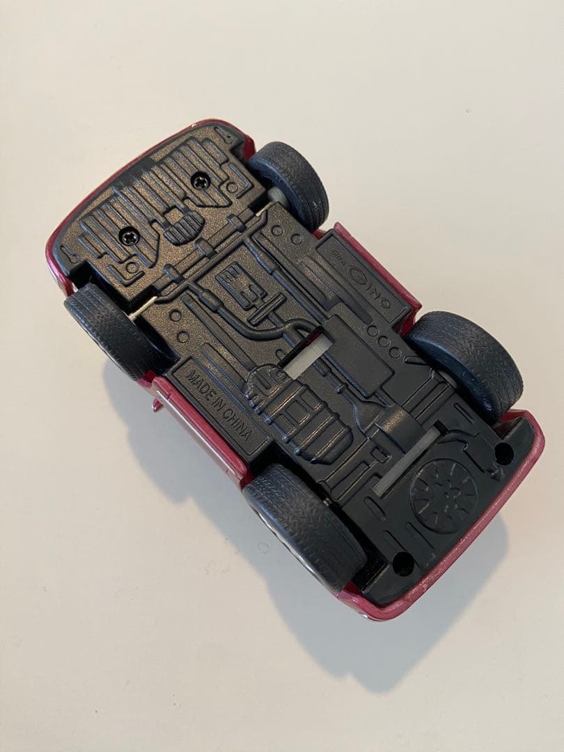 美品　非売品 ダイハツ ミラジーノ プルバックカー　赤　ワインレッド