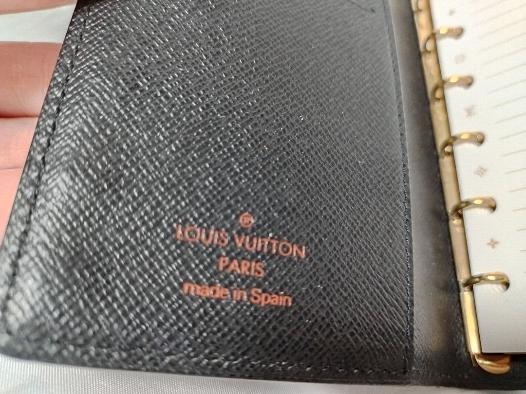 LOUIS VUITTON CA0090アジェンダ PM エピ ブラック 黒
