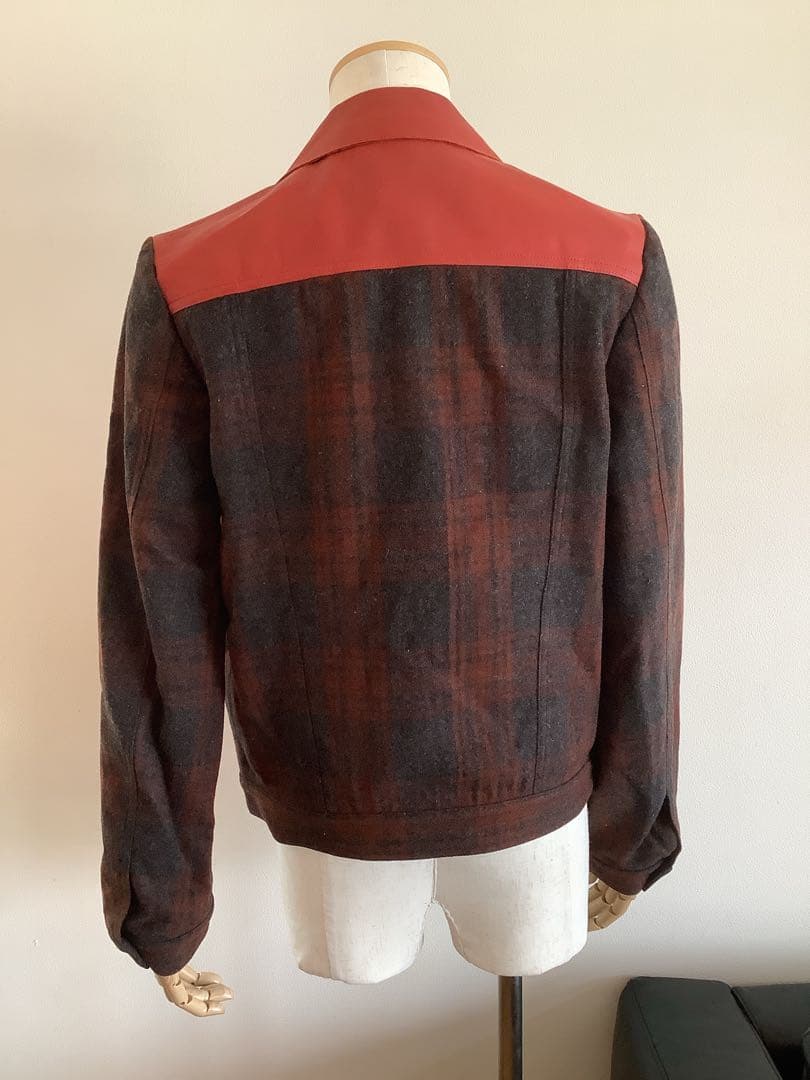 【RICHARD NICOLL】シープスキン×ウール　ジャケット　UK36/M