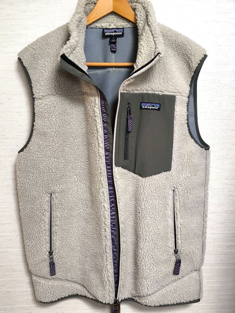 patagonia 2018.USレトロX フリースベスト M ペリカン