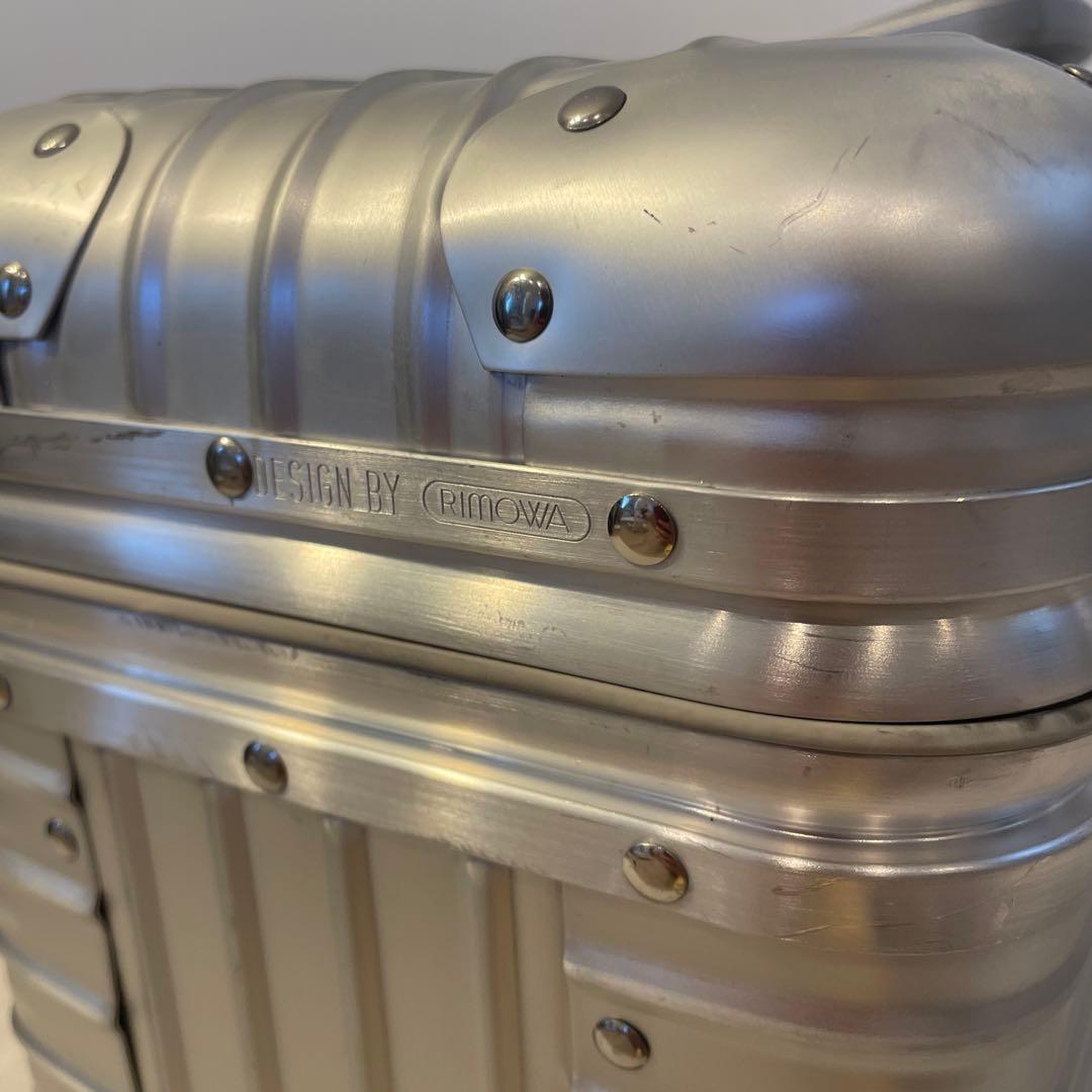 美品 RIMOWA × Vodafone Topas PILOT 2輪 アルミ