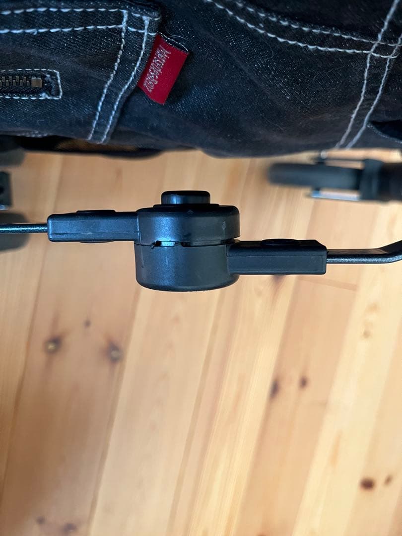 MercedesBenz メルセデスベンツデニム風ペットカート グレー/ブラック