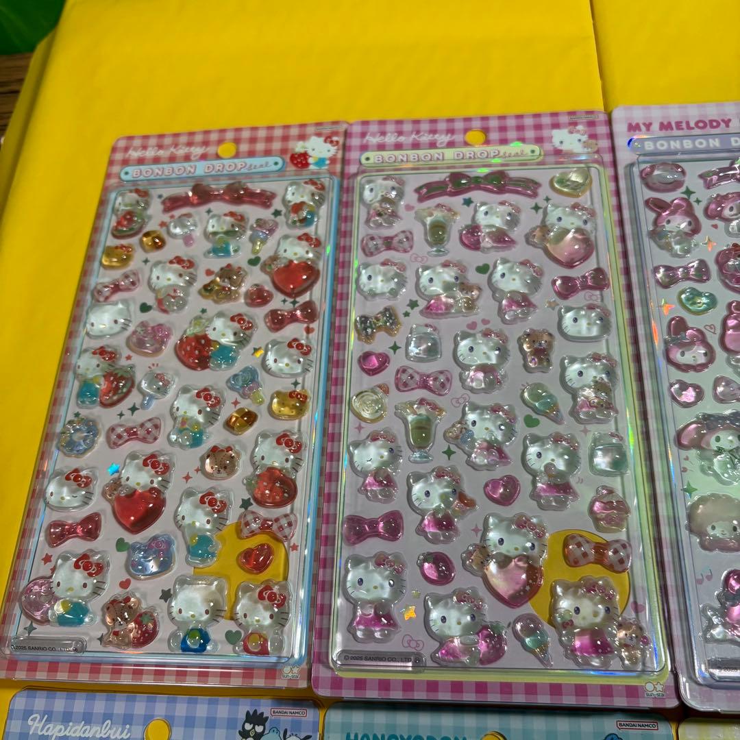 【正規品】ボンボンドロップシール　サンリオ　全8種セット