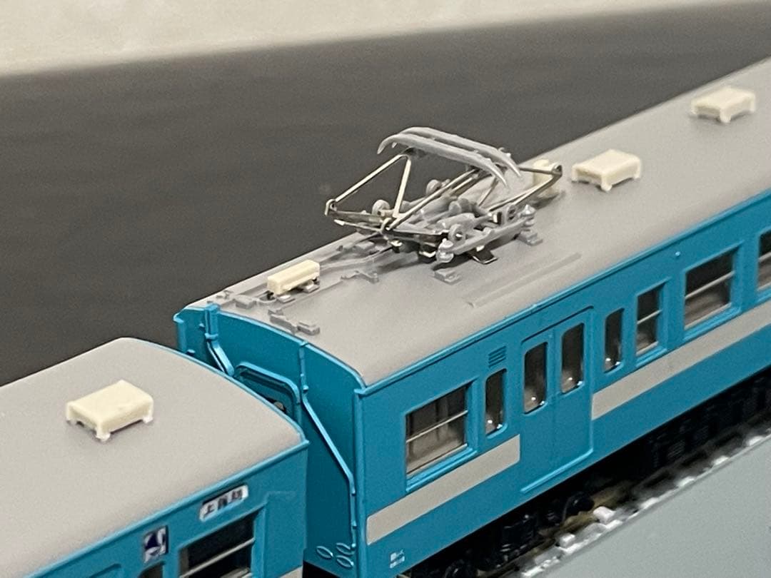 【現状品】グリーンマックス 119系　組み立て品　二両＋二両　動力化済み