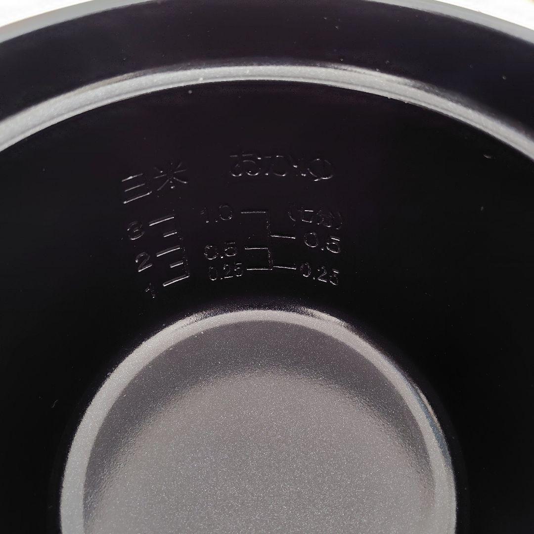 パロマ　厚釜　炊飯専用鍋　3合炊き　ブラック　PRN-31