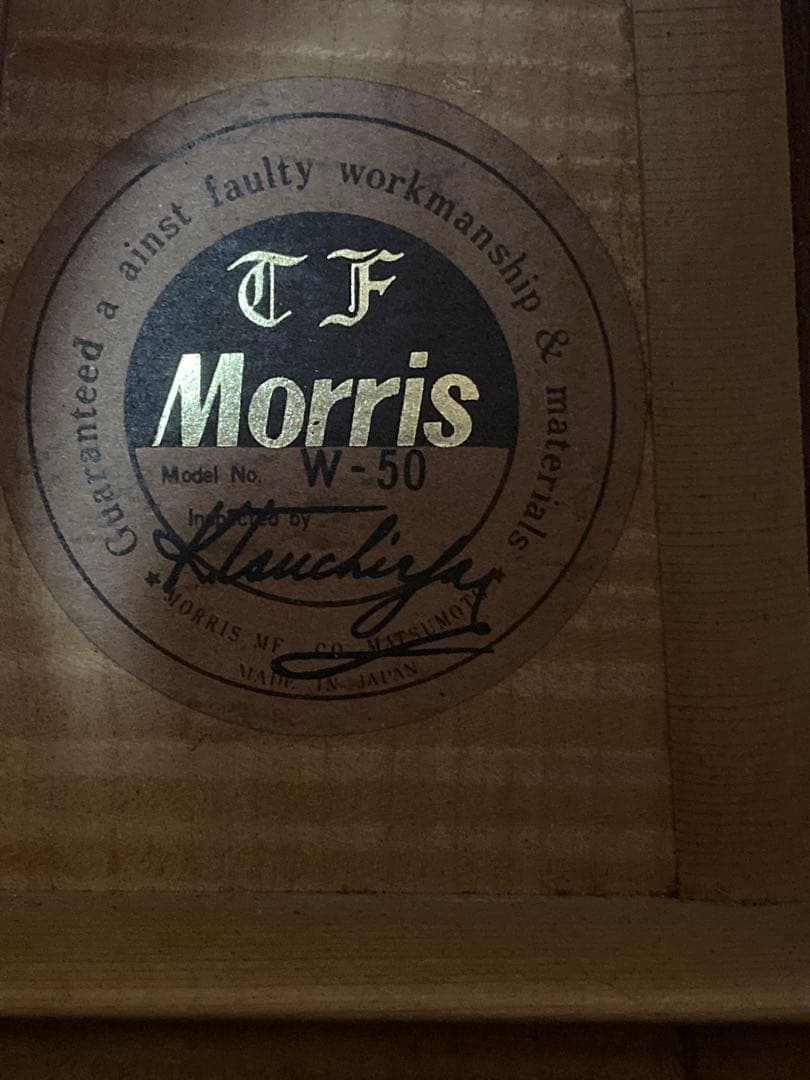 【nori】★Morris W50 アコースティックギター
