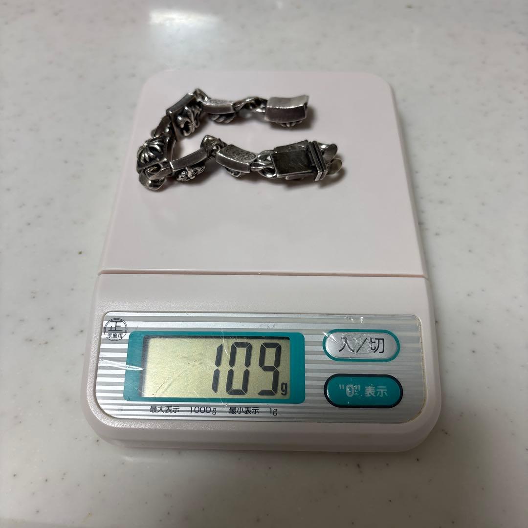 シルバーブレスレット　925 総重量109g