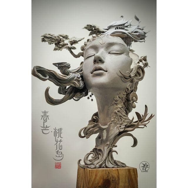 春芒、桃花島　（ガレージキット）