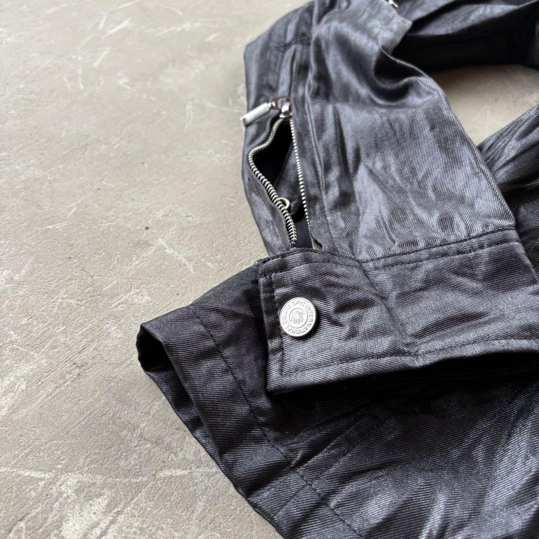 Y2K TORNADO MART single riders black お兄系