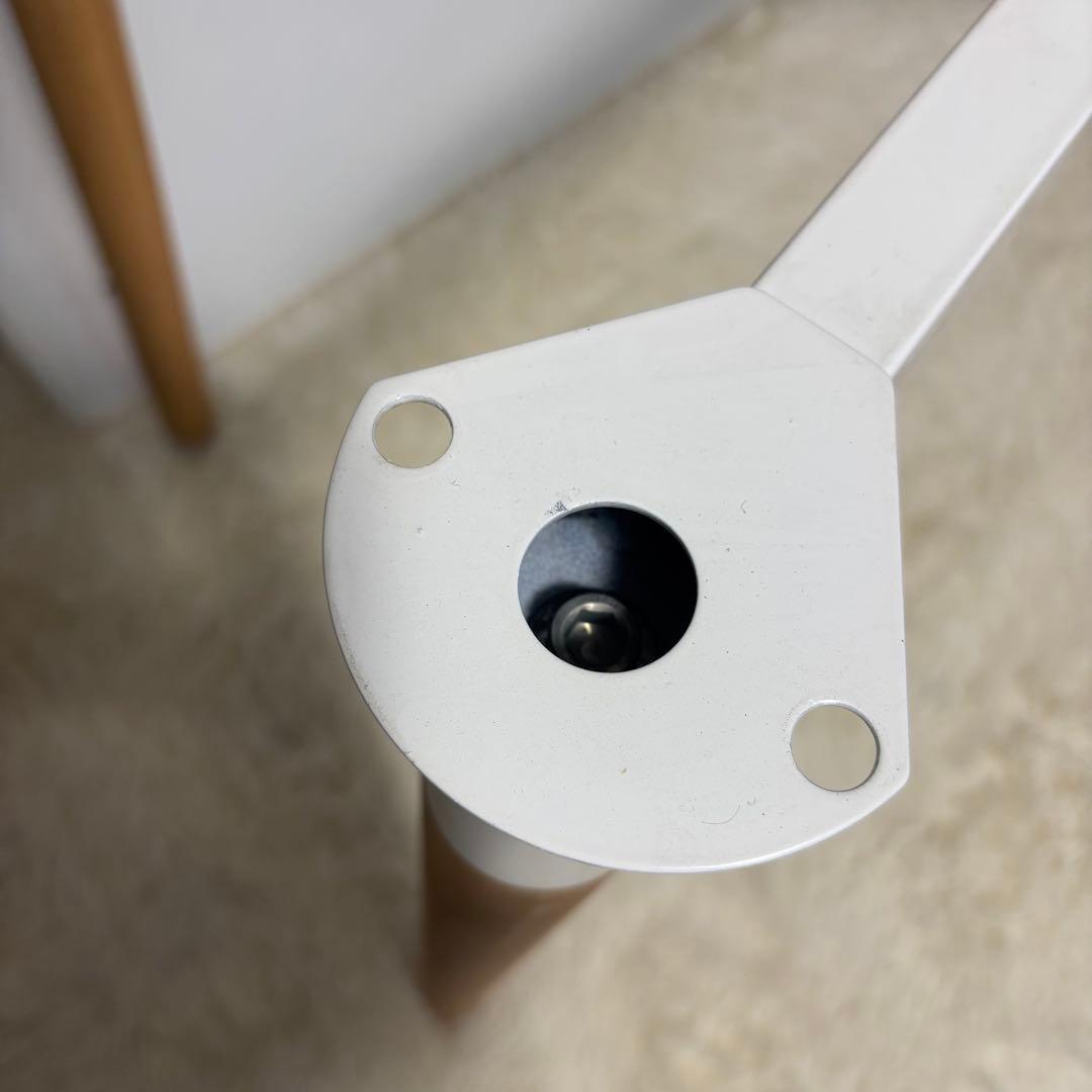 【良品】ダイニングテーブル　2人掛けW110 ホワイト