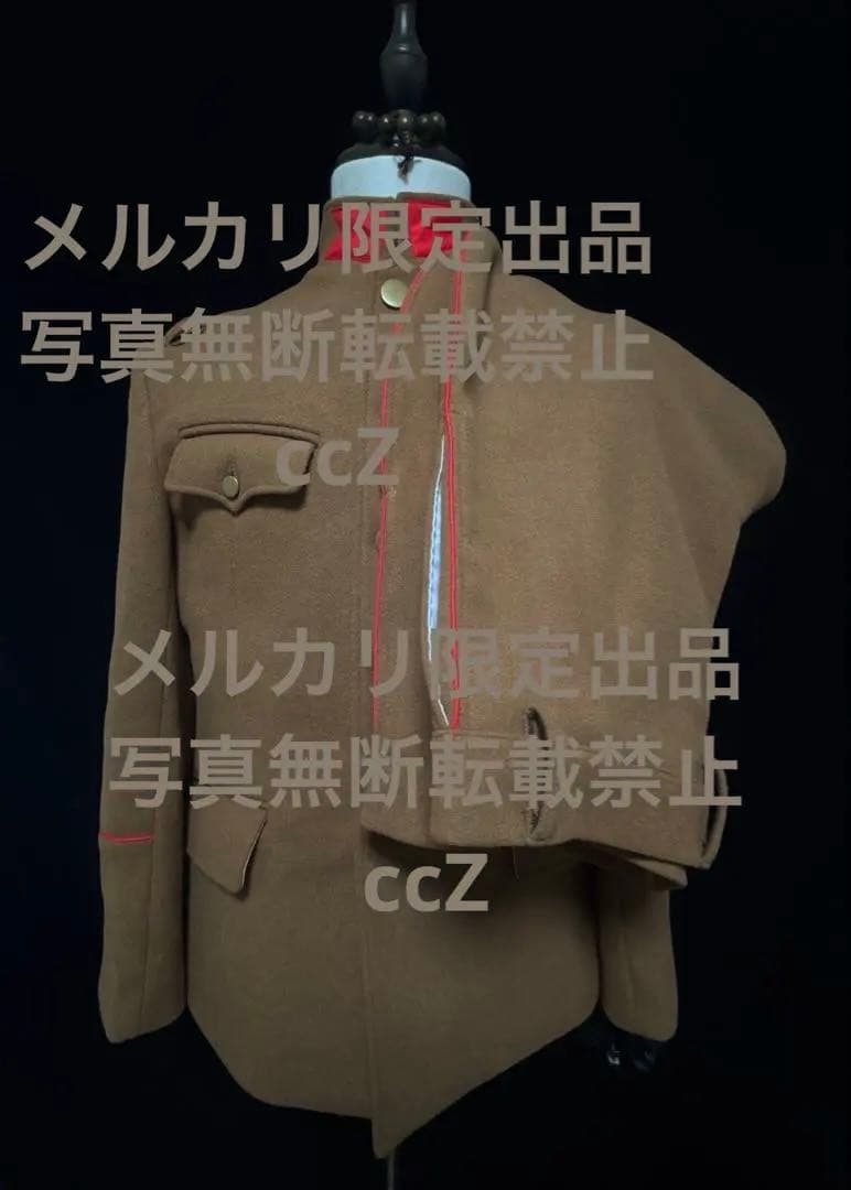 【特別企画・激レア】日本帝国陸軍 45式将校軍衣袴一式（焦香色ウール）