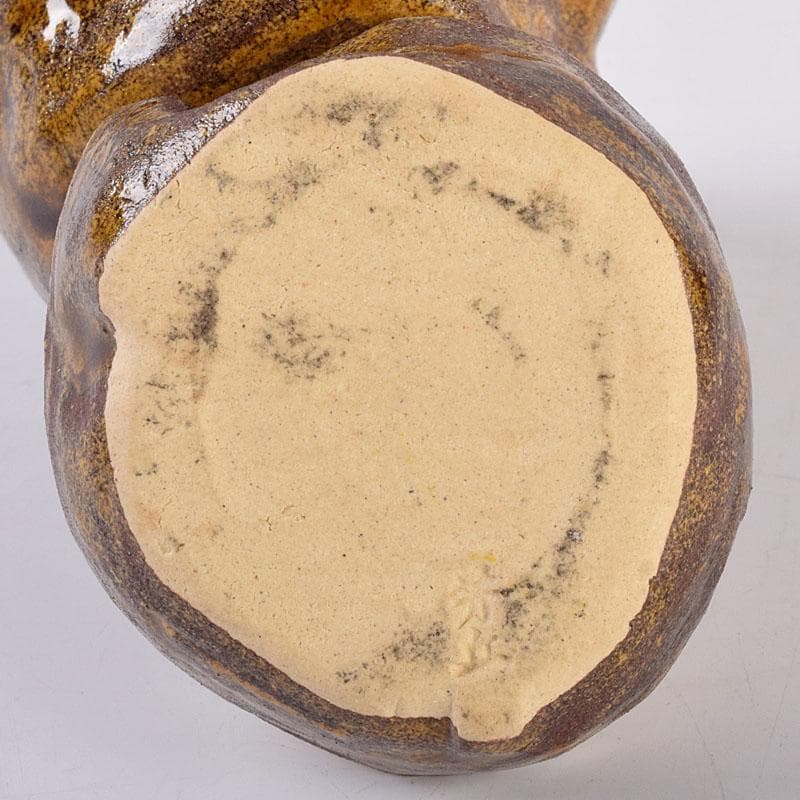 茶道具　松阪萬古　松古窯　佐久間芳丘作　猿香合　申　干支　V　8434