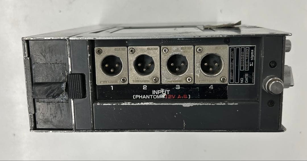 SIGMA シグマ EFP-402L 4ch ミキサー　ジャンク品