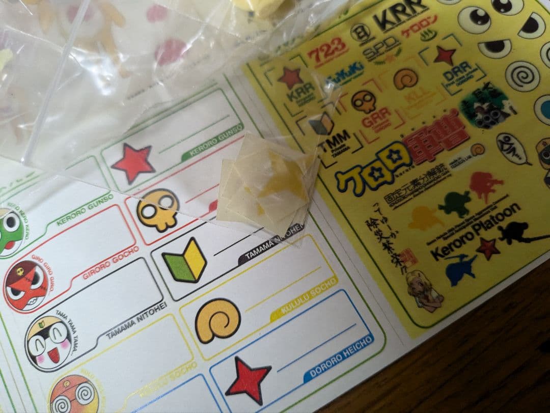 ワンフェス　WF　ケロロ軍曹　ケロロ小隊セット　ガレージキット