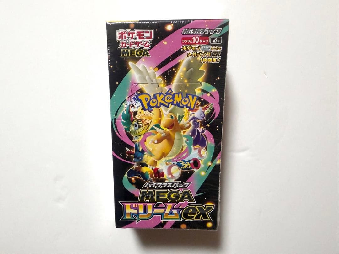【シュリンク付】ポケモンカードゲーム MEGAドリームEX 1BOX
