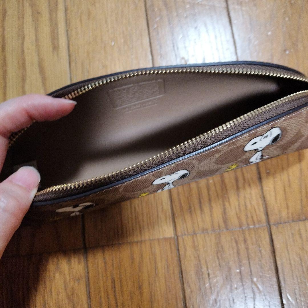 コーチ　スヌーピー　筆箱　ペンケース